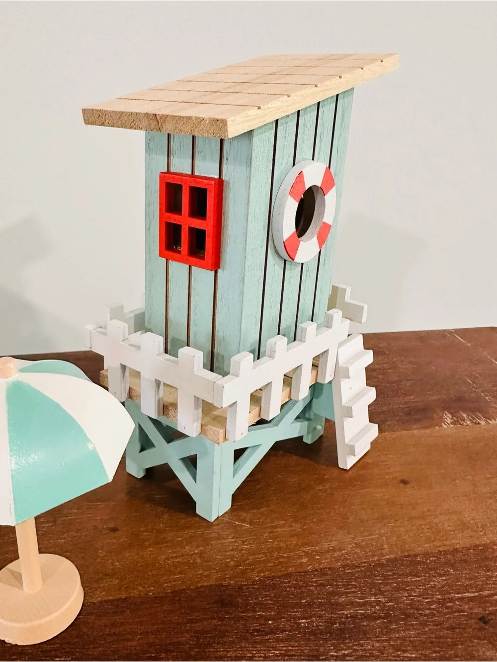 Target Bullseye Dog Surfboard Mini Summer Beach Lifeguard Chair & Surf Shack Set